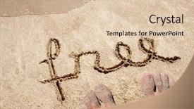  Presentation with time travel - Audience pleasing presentation theme consisting of concept or conceptual free text backdrop and a lemonade colored foreground