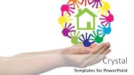  Presentation with green building ecology concept - 