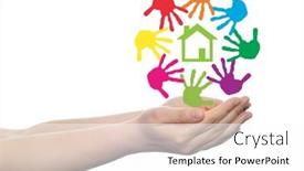  Presentation with green building ecology concept - 