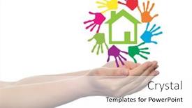  Presentation with green building ecology concept - 