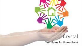  Presentation with green building ecology concept - 