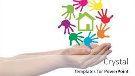  Presentation with green building ecology concept - 