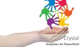  Presentation with handprints - 