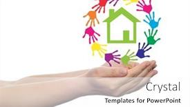  Presentation with green building ecology concept - 