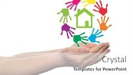  Presentation with green building ecology concept - 