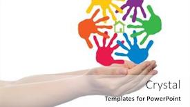  Presentation with handprints - 