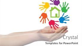  Presentation with handprints - 