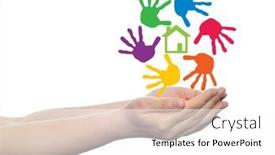  Presentation with handprints - 