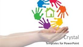  Presentation with handprints - 