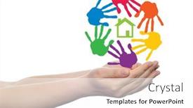  Presentation with handprints - 