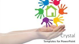  Presentation with green building ecology concept - 