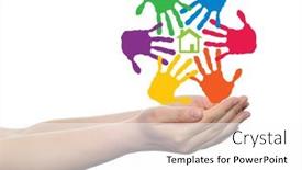  Presentation with handprints - 