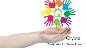  Presentation with handprints - 