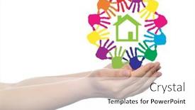  Presentation with handprints - 