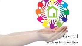  Presentation with handprints - 