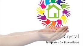  Presentation with green building ecology concept - 