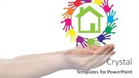  Presentation with handprints - 