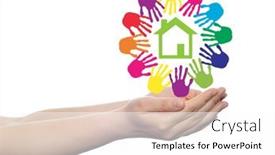  Presentation with green building ecology concept - 