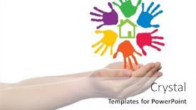  Presentation with handprints - 