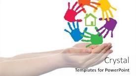  Presentation with handprints - 