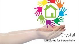  Presentation with green building ecology concept - 