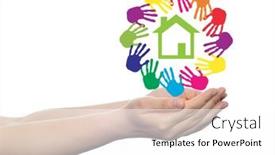  Presentation with green building ecology concept - 