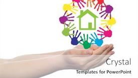  Presentation with handprints - 