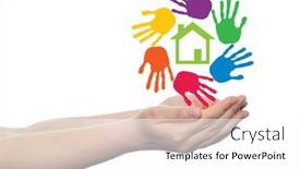  Presentation with handprints - 