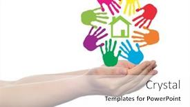  Presentation with green building ecology concept - 