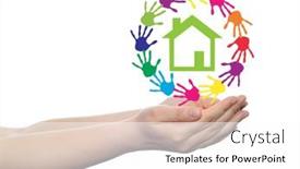  Presentation with green building ecology concept - 