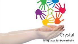  Presentation with handprints - 