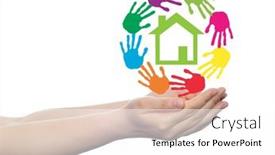  Presentation with green building ecology concept - 