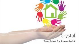  Presentation with green building ecology concept - 