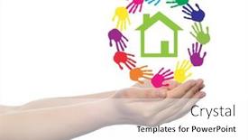  Presentation with handprints - 