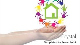  Presentation with green building ecology concept - 