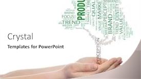  Presentation with green tree - Slide deck consisting of concept-or-conceptual-green-tree background and a white colored foreground