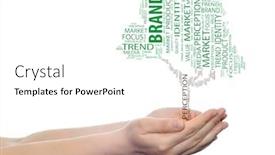  Presentation with business value - PPT layouts with concept-or-conceptual-tree-word background and a white colored foreground