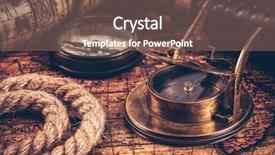  Presentation with vintage world travel - PPT theme enhanced with concept still life background - old background and a violet colored foreground