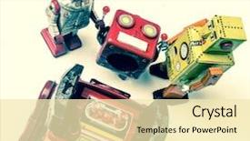  Presentation with technical support - Presentation having concept technical support woth background and a lemonade colored foreground