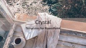  Presentation with book glasses - Theme having concept the text on page background and a mint green colored foreground