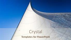  Presentation with sailboat - Theme featuring concept-view-of-sailing-yacht background and a cream colored foreground
