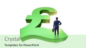  Presentation with british - Presentation having concept-with-british-pound-symbol background and a seafoam green colored foreground