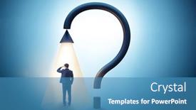  Presentation with question - PPT layouts having concept-with-question-mark background and a  colored foreground