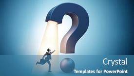  Presentation with question - Presentation theme with concept-with-question-mark background and a  colored foreground