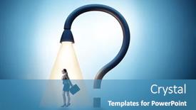  Presentation with swot analysis question mark word - Presentation with concept-with-question-mark background and a  colored foreground