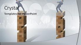  Presentation with tug of war sport - Audience pleasing slide set consisting of concept with tug of war backdrop and a lemonade colored foreground