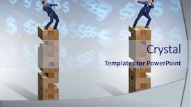  Presentation with concept - Audience pleasing slide set consisting of concept with tug of war backdrop and a sky blue colored foreground