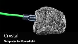  Presentation with coal - PPT layouts enhanced with conceptual-image-of-an-extension background and a black colored foreground