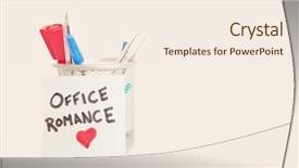  Presentation with notepaper - Slides enhanced with conceptual image of sticky notepaper background and a cream colored foreground