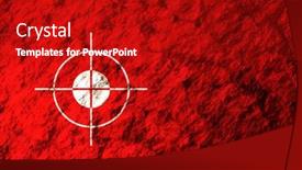  Presentation with mars - Audience pleasing slide deck consisting of conceptual-image-of-the-surface backdrop and a crimson colored foreground